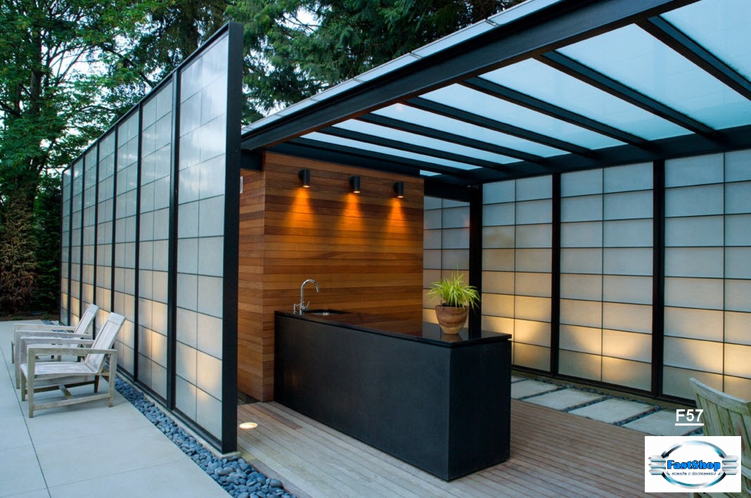 Terasa glass-modern