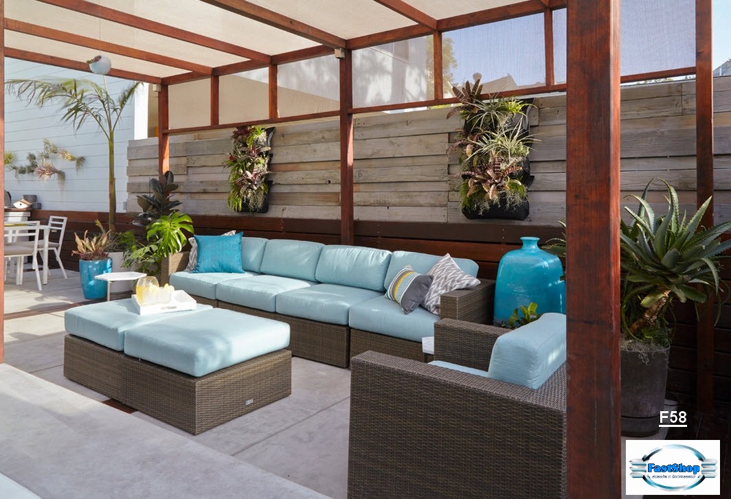 Terrasa lounge-style
