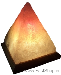 Солевая лампа-светильник, Пирамида 4-5 кг  