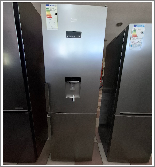 	Frigider din inox Beko RCSA366D65SN